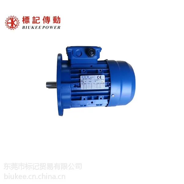 意大利BBM铝壳电机 4极电机 0.75KW 1480rpm马达 B5安装方式