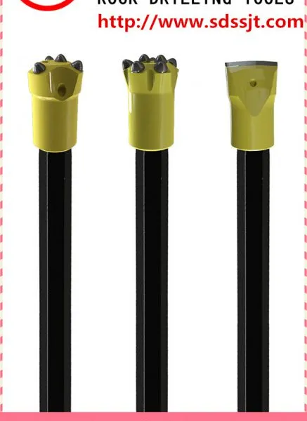 工程隧道矿山施工硬岩石专用三山牌冷压40mm球齿钻头