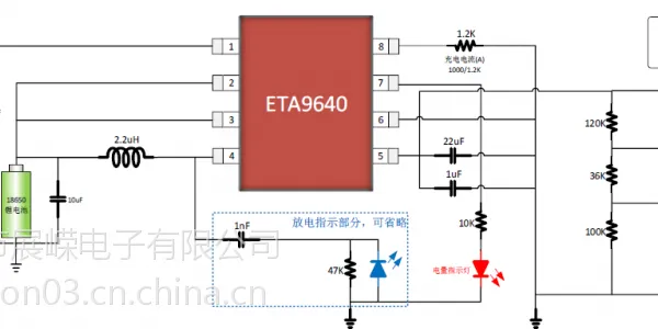 钰泰ETA9640/ETA9650移动电源ic