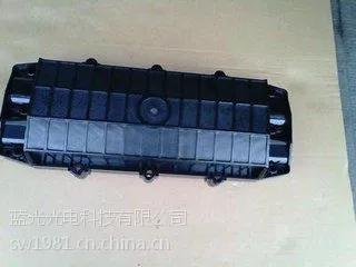 2进2出光纤接线盒防水（D型）光纤接续盒 卧式光纤熔接包光缆接