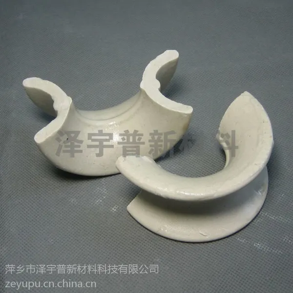 泽宇普 陶瓷矩鞍环填料 型号直径Ф25 Ф38 Ф50 Ф76mm