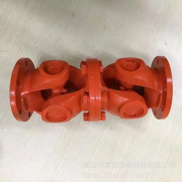 厂家直销 厚哲传动SWC WD型(无伸缩短型)整体叉头十字轴联轴器
