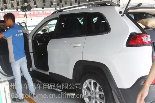 广州汽车贴膜jeep自由光美国龙膜授权壹伍陆专业施工