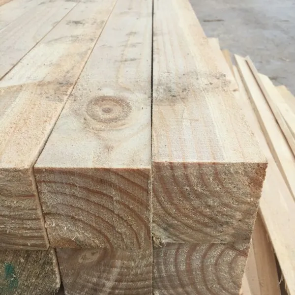 建筑木方常用规格5*10 金兴牌四面见线不带边皮