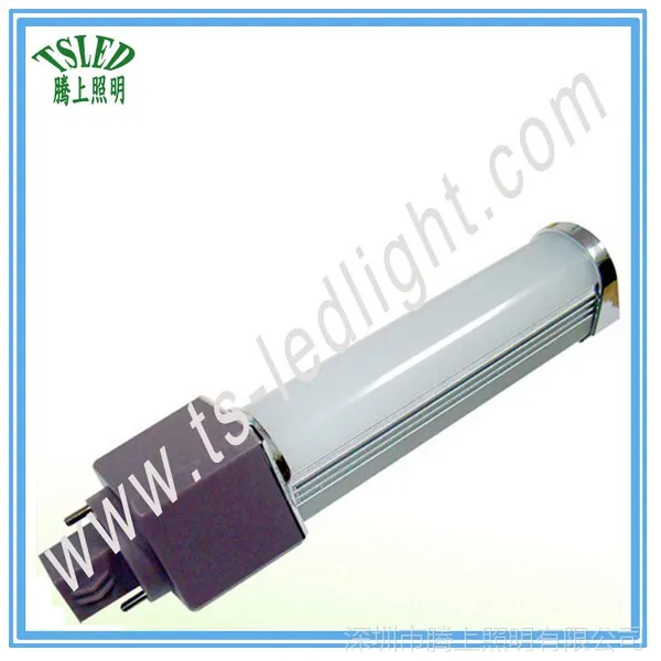 厂家批发6W led横插灯 5630贴片玉米灯g23g24e27球泡灯节能筒灯