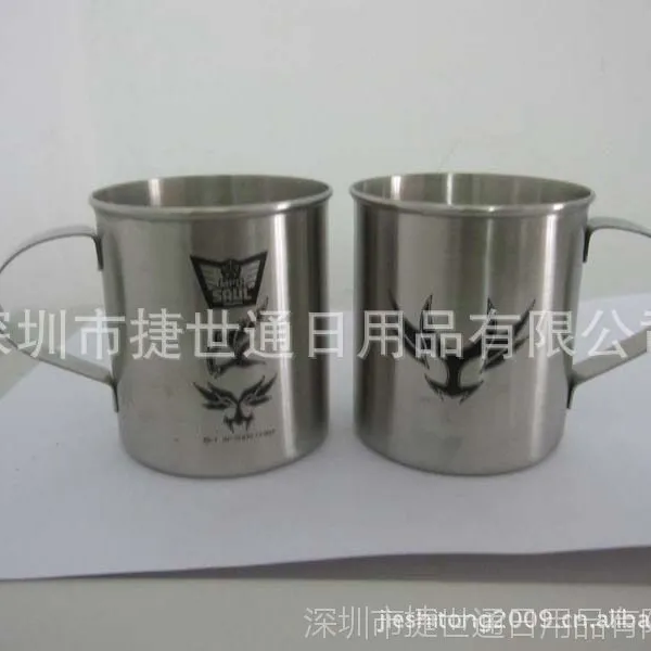 【专业供应】 定制宽手柄不锈钢咖啡杯|咖啡杯|外贸咖啡杯