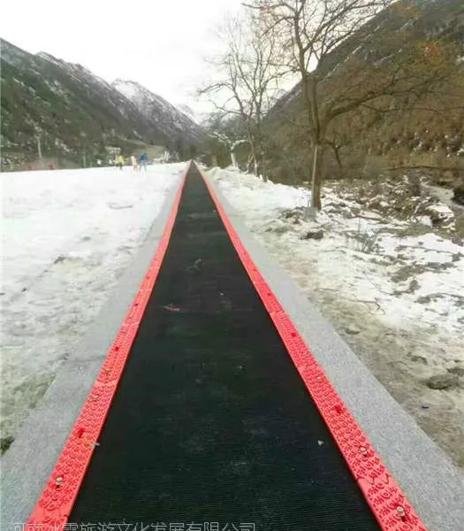 魔毯雪地代步机 滑雪场魔毯构成
