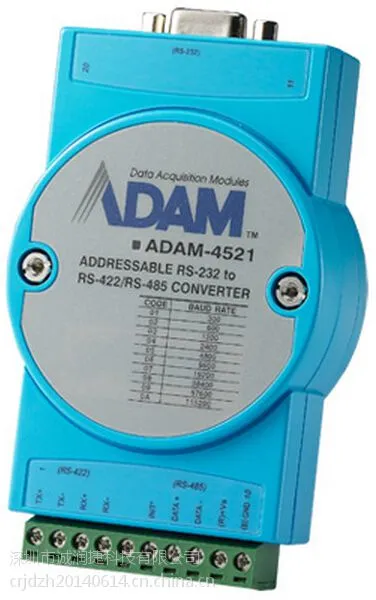 �������л�ADAM-4521����ADAM-4521�л�RS-232��RS-422/485����ת����