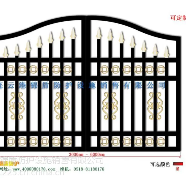 护栏|绿化护栏|铝合金护栏|PVC护栏|锦盾护栏