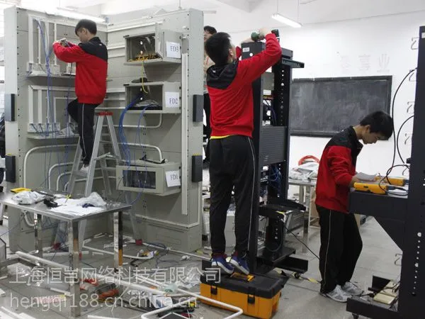 闵行区IT外包公司网络布线工程机房布线整理AMP仓库监控安装摄像头安装报价