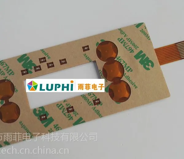 东莞薄膜线路介绍薄膜开关界面的匹配原则