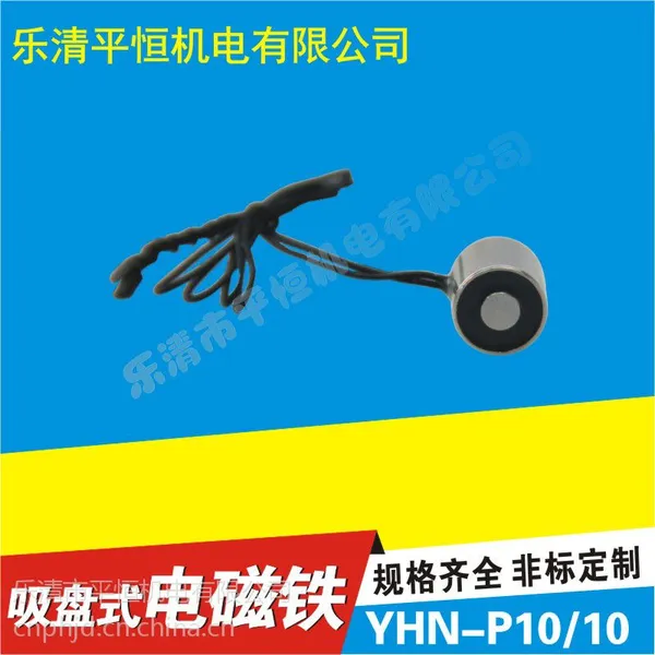 微型电磁铁吸盘 P10/10 吸力500克 微型吸盘电磁铁 DC12/24