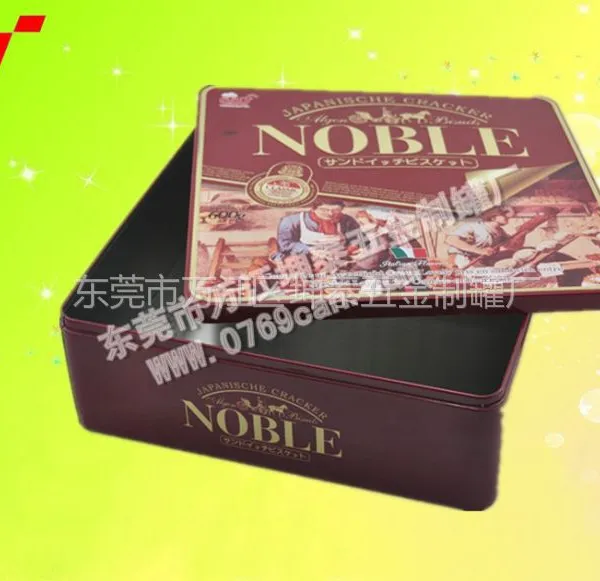 供应(铁罐工厂)厂家直销个性图案马口铁罐、食品铁罐
