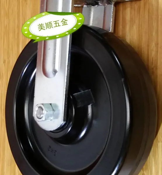 厂家供应美顺4系列 8寸重型耐高温灭菌锅 烤箱用定向脚轮