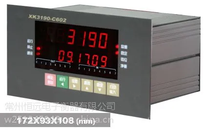仪表,显示仪表,称重仪表,常州仪表,常州称重仪表,称重仪表厂家