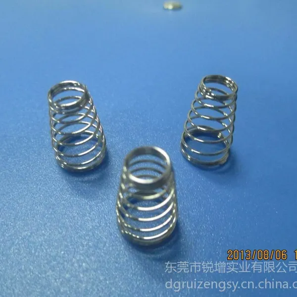 供应广东弹簧性 寿命最长 质量的锥形压缩弹簧