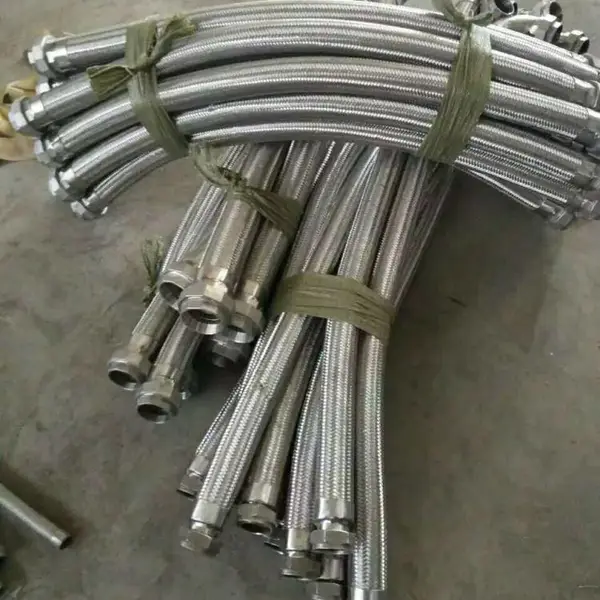 新疆消防管道不锈钢挠性金属软管DN800 L=1200加长型金属软连接【润宏】