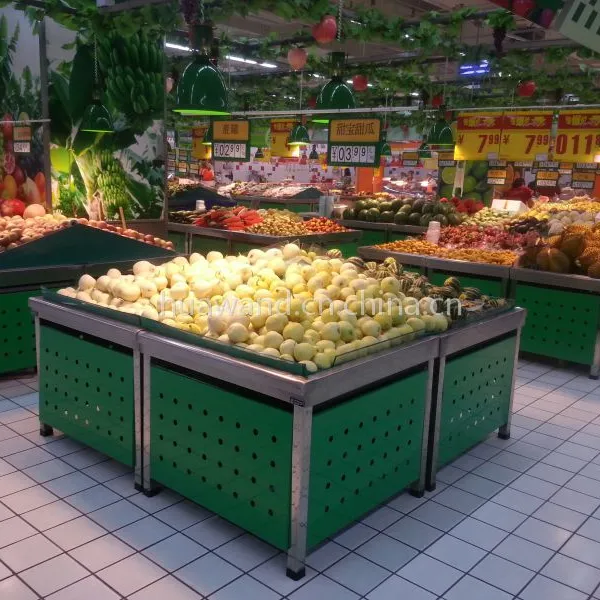 山东华万达钢木水果台