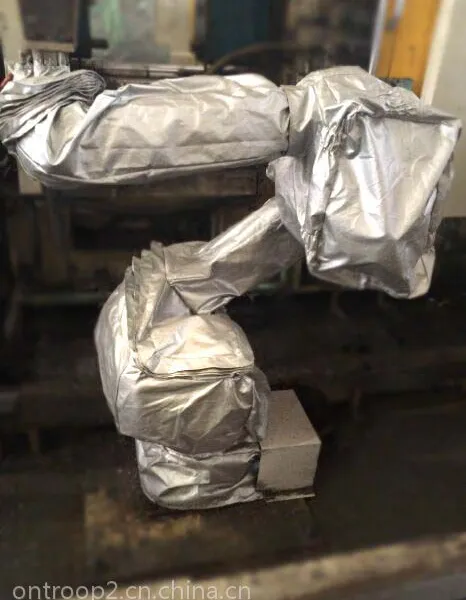 优质耐高温机器人防护罩,耐高温机器人保护罩
