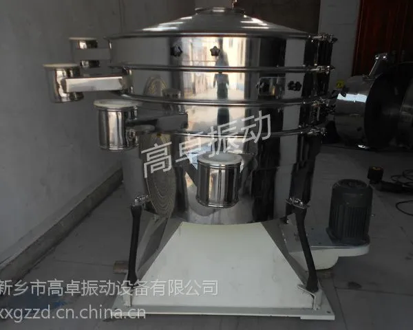 新乡振动筛厂家供应高效豆渣、豆沫用圆形振动筛
