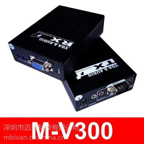 网线VGA音视频延长器传输距离达300米 M-V300