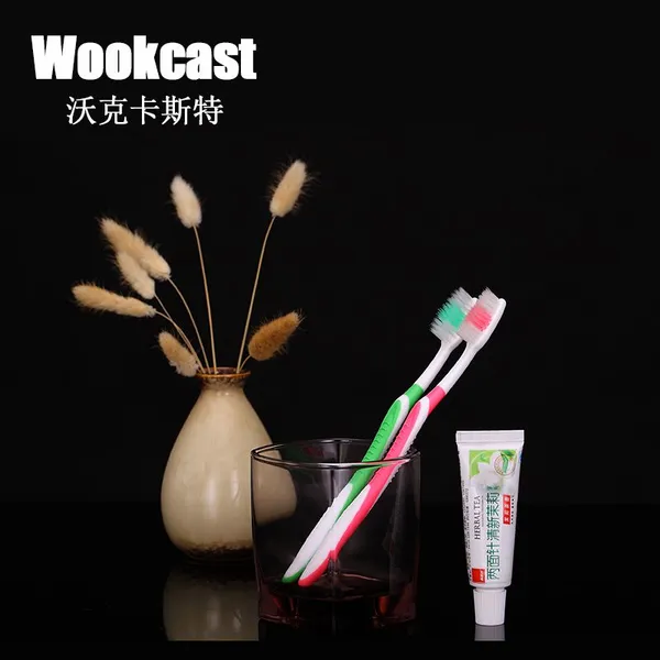 【wookcast】酒店一次性用品牙刷H-388 外贸出口牙刷软毛牙刷批发
