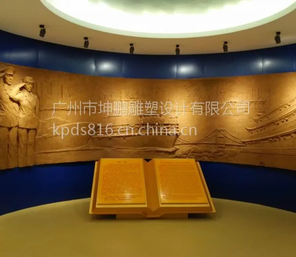 供应精致雕塑 军区雕塑 玻璃钢 kpds-100