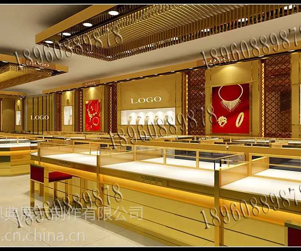 私人订制福州珠宝柜展柜玉器展示柜制作工厂恩典展示