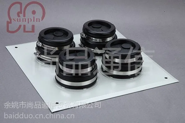 尚品 SP-KXC系列馈线窗4孔馈线窗通信机房密封窗铝合金喉箍式品牌直销可定制