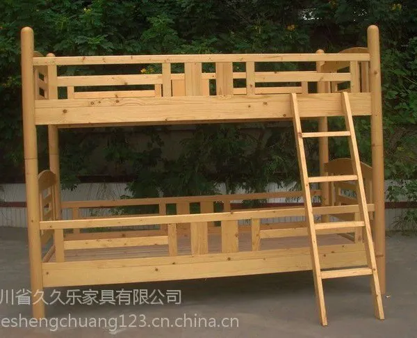 厂家直销各类学校实木家具 学生午休床