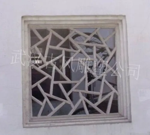 供应水泥制品,武汉构件窗花,水泥围墙窗花