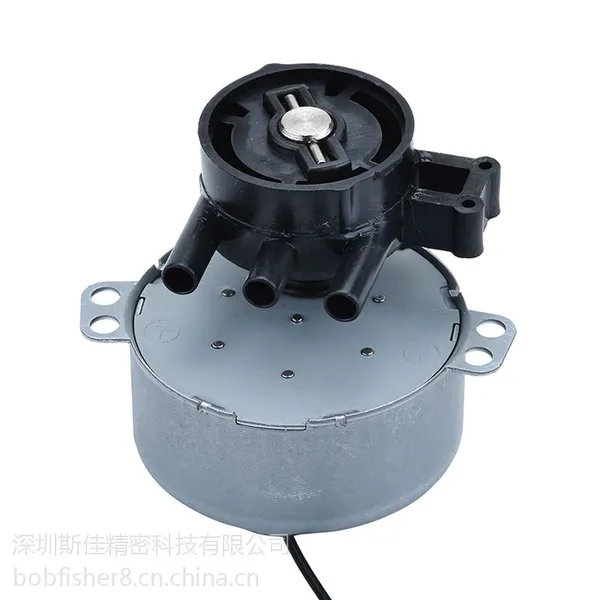 专业生产牛角扇永磁同步电机/微型减速马达/全金属铁齿/扭力大