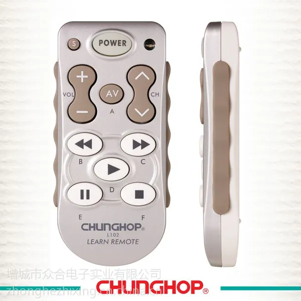 供应众合学习型万能遥控器L102/CHUNGHOP众合厂家OEM