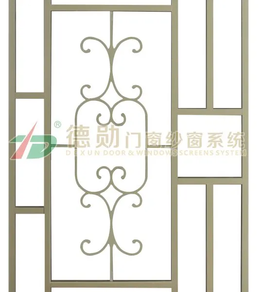 广东德勋 厂家直销 防盗铝窗花(万事如意) 金刚网 价格洽谈