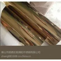 不锈钢拉丝玫瑰金管 厂家直销