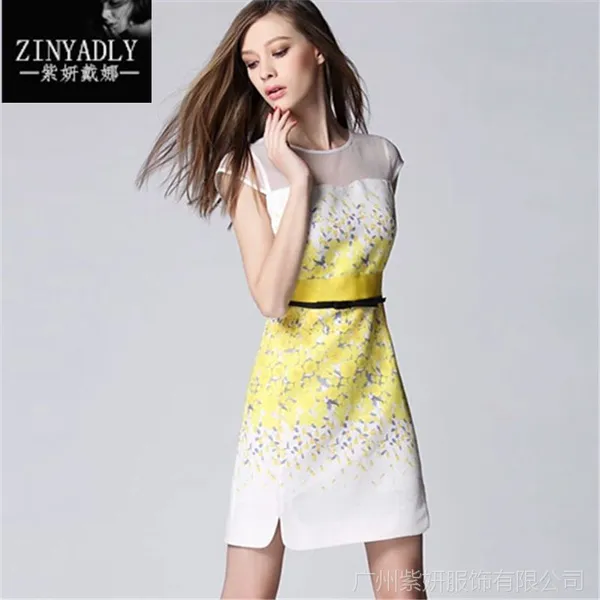 ŷ��վ����ȹ�ļ��Ը�͸������ȹŷ��***ˮīӡ����������ȹŮ
