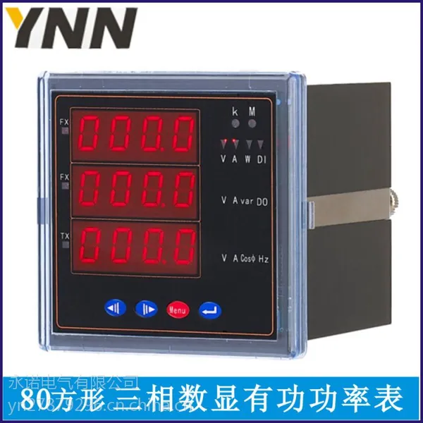 现货供应 仪器仪表 仪器 仪表 三相数显有功功率表YN194P-3X4