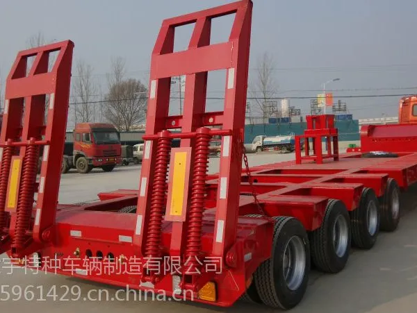 山东建宇yfz9402tdp低平板半挂车