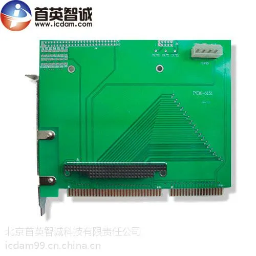 北京首英科技采集卡PCM-5151 ISA总线转PC104总线卡 带金手指PC/104长透针座