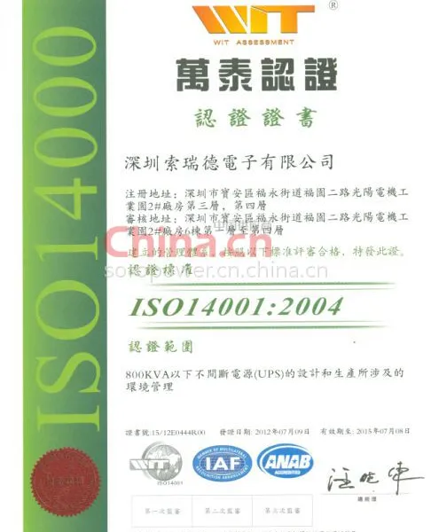 ISO14001 2004