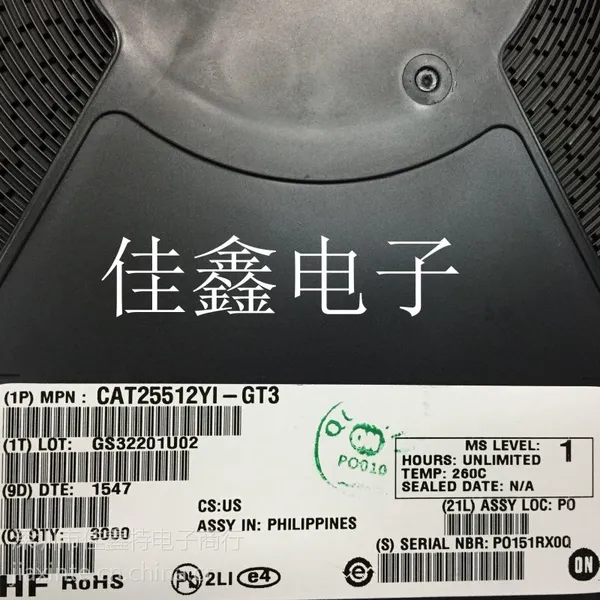 ����CAT25512YI-GT3 ONоƬԭ��ԭ��װ�ֻ�