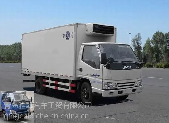 江铃冷藏车 JX1041TGA24国四排放标准 冷冻车 小型冷藏车 鲜活海鲜运输车排放标准