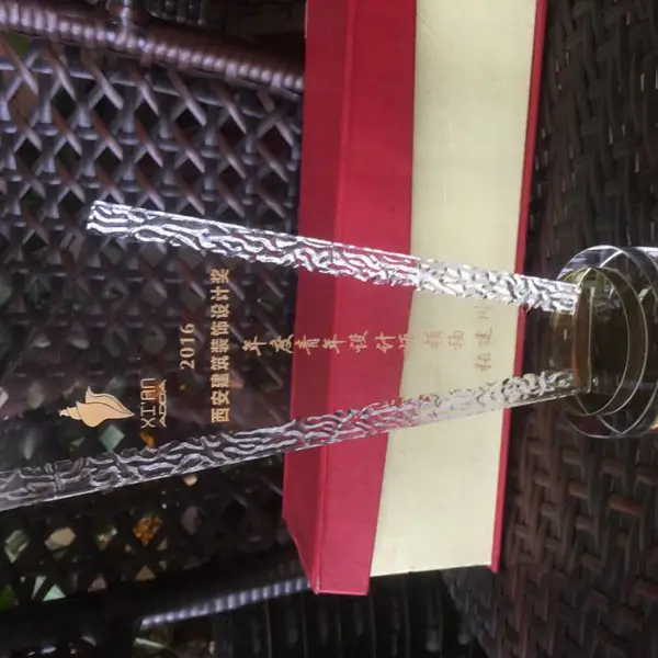 西安水晶奖杯刻字定制年会颁奖***员工爱心志愿者运动会奖杯奖牌设计