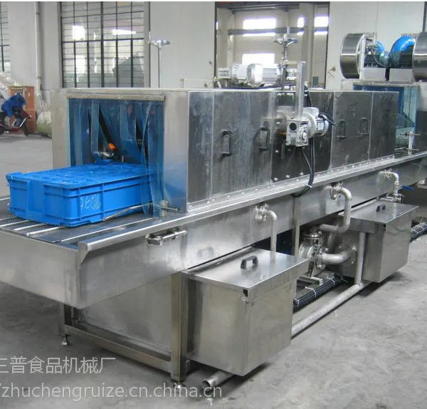 诸城凯旭供应大型周转筐清洗机 洗箱机 洗筐机专业制造商
