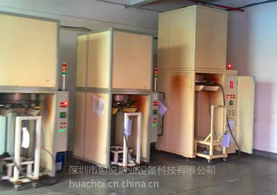 深圳恒悦RJQ-30-10铜管热管烧结炉,散热器设备,升降式钟罩热导管退火炉