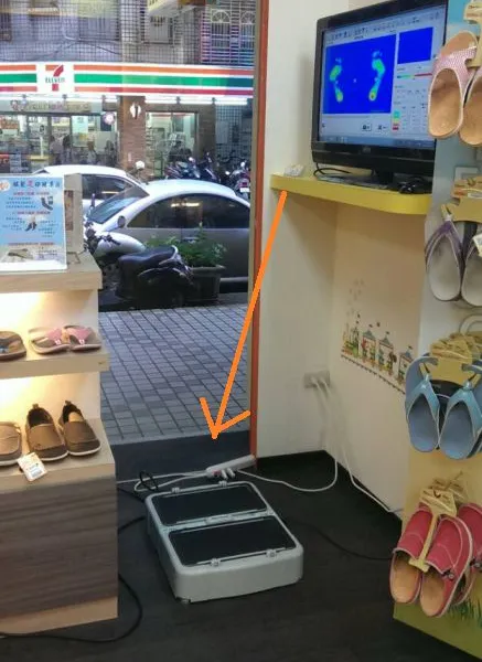 品牌:足屐汇，量脚器、测脚设备、足印板、足型测量仪、三维足型测量仪、体感选鞋系统、步态分析系统