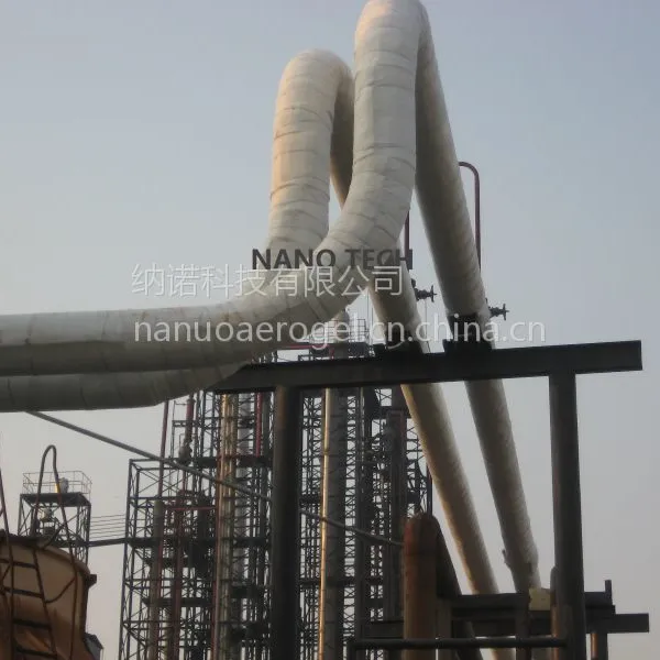 aerogel blanket for steam pipeline