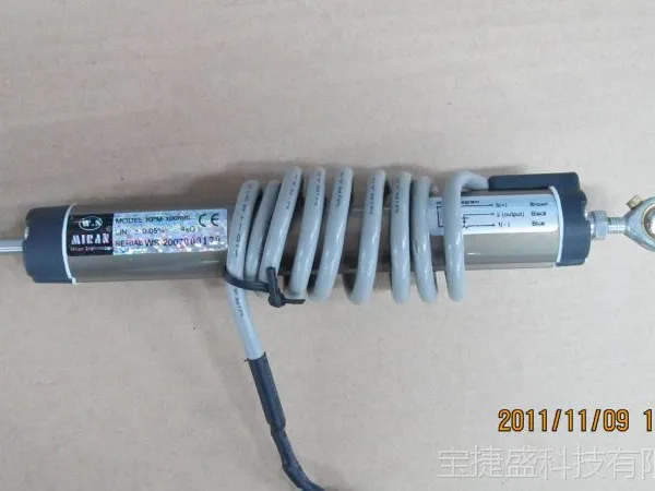 MIRAN米朗微型绞接直线位移传感器 KPM-250mm