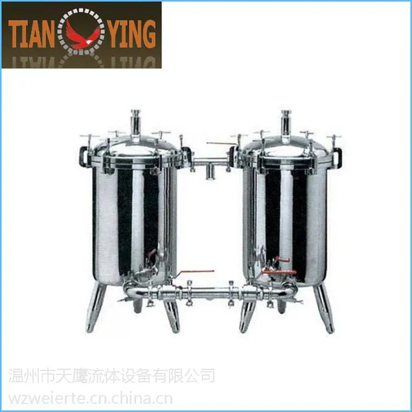 买不锈钢卫生级DN40双联过滤器来【天鹰】看看