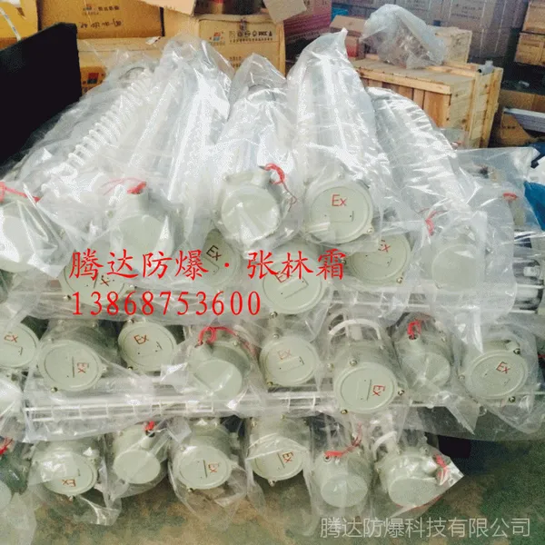 化工厂房专用,喷漆库、食堂专用BPY防爆荧光灯批发厂家低价格出售